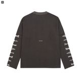  DOUBLE LAYER LONG SLEEVE TEE - SPACE GREY 