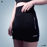  LOGO MINI SKIRT RIBBED 