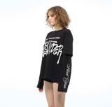  HEALING LONG SLEEVE T-SHIRT / BLACK 