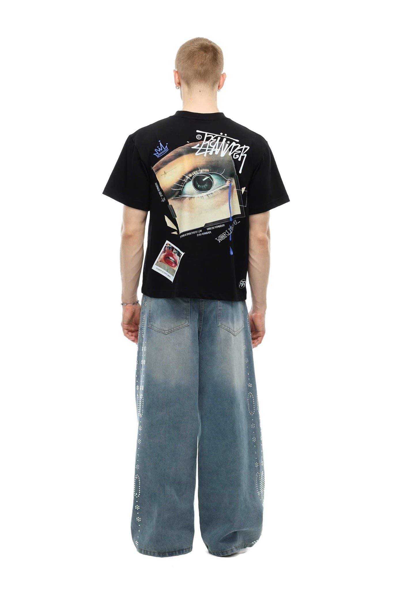  MOMENT T-SHIRT / BLACK 