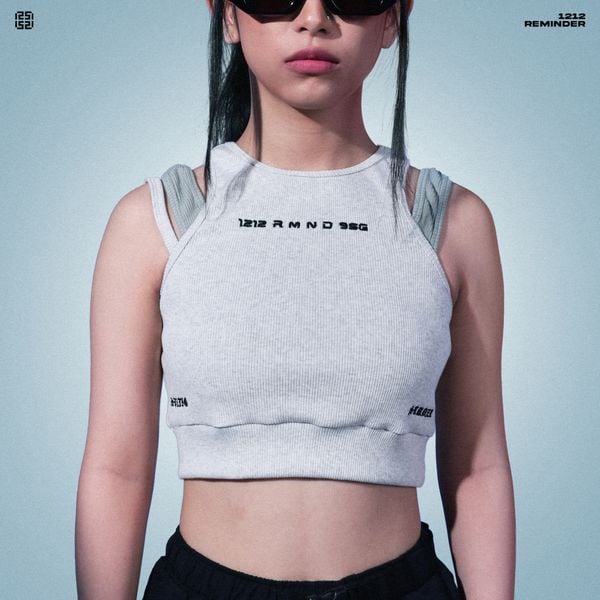 STRAPPY CROP TANK TOP