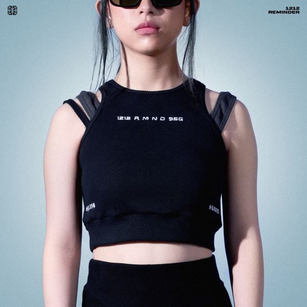 STRAPPY CROP TANK TOP