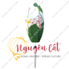Đèn lồng khung sắt kiểu cà na vẽ tay (vải phi)