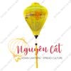 Đèn lồng Hội An khung tre vải phi vẽ tay hoàng hôn (Trong nhà/ Ngoài trời)