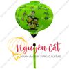 Đèn lồng Hội An khung tre vải phi vẽ tay Tiểu đồng (Trong nhà/ Ngoài trời)