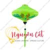 Đèn lồng Hội An khung tre vải phi vẽ tay Vịnh Hạ Long (Trong nhà/ Ngoài trời)