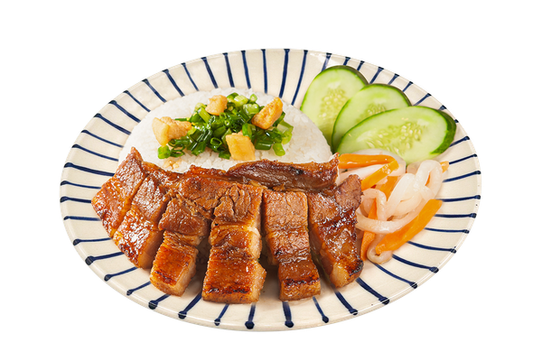 Cơm ba rọi nướng ngũ vị