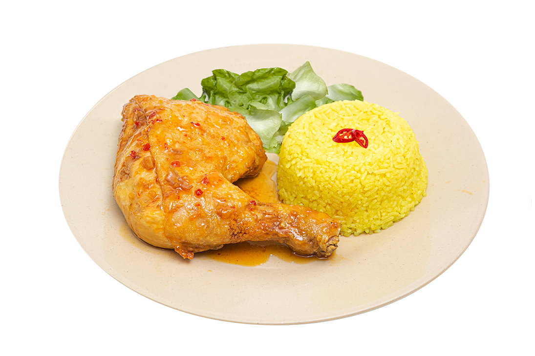  Cơm Đùi Gà Góc Tư (Xốt truyền thống) 