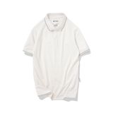  Polo DEFOXX Bo Dệt Phối Viền 