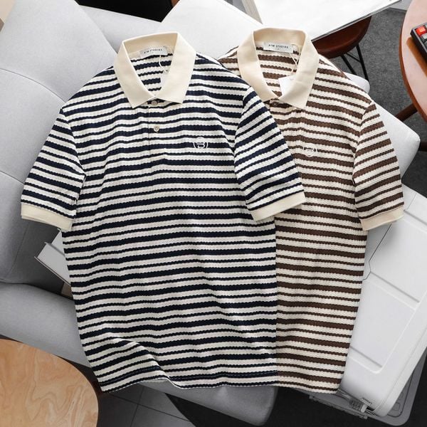  Polo BTM Striped Jacquard 