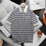  Polo BTM Striped Jacquard 