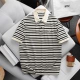  Polo BTM Striped Jacquard 
