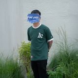  Tee NEWRA Logo A's Phối Bo 