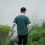  Tee NEWRA Logo A's Phối Bo 
