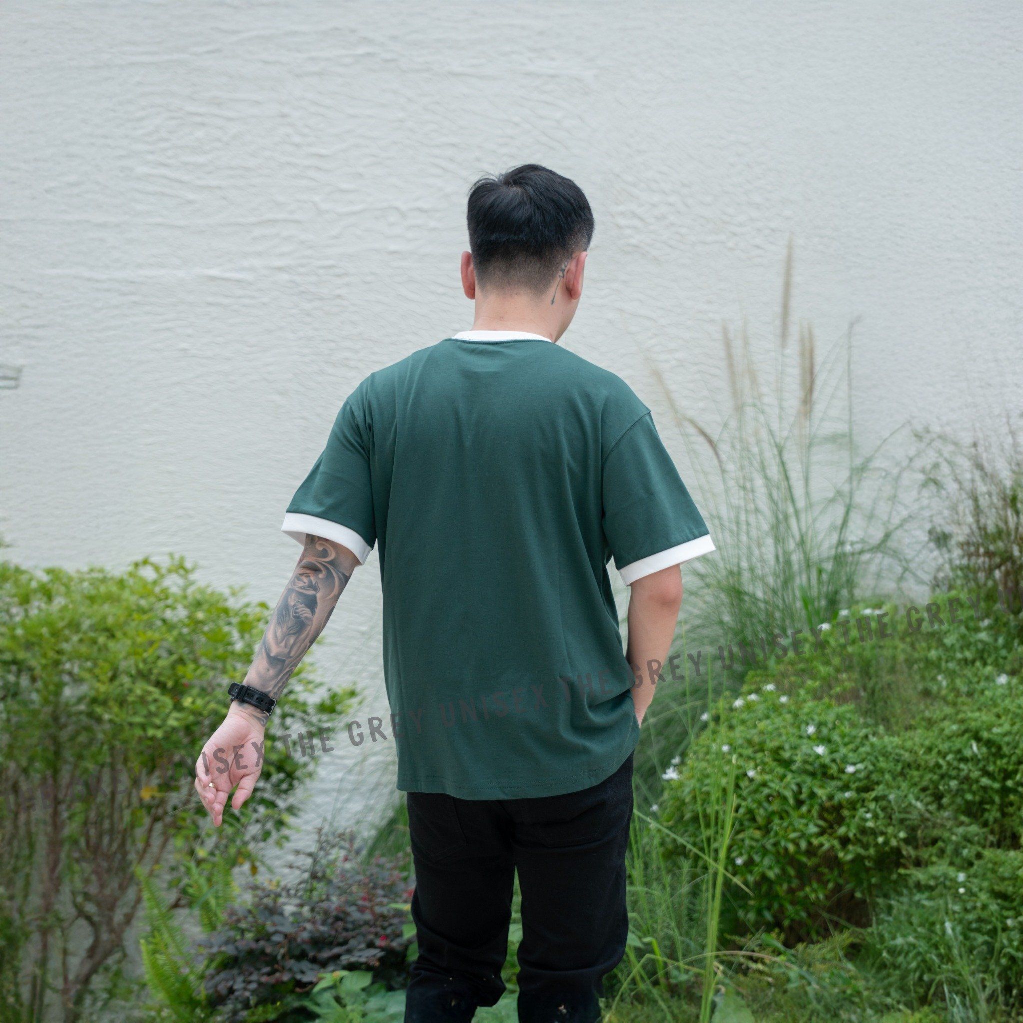  Tee NEWRA Logo A's Phối Bo 