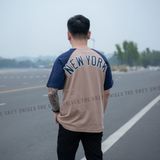  Tee NEW.ERA Logo NY Raglan 