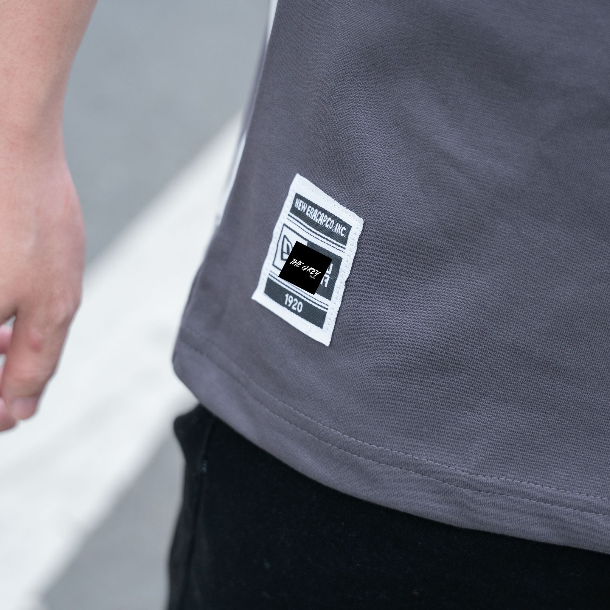  Tee NEW ERA Logo NY Thêu Xù 
