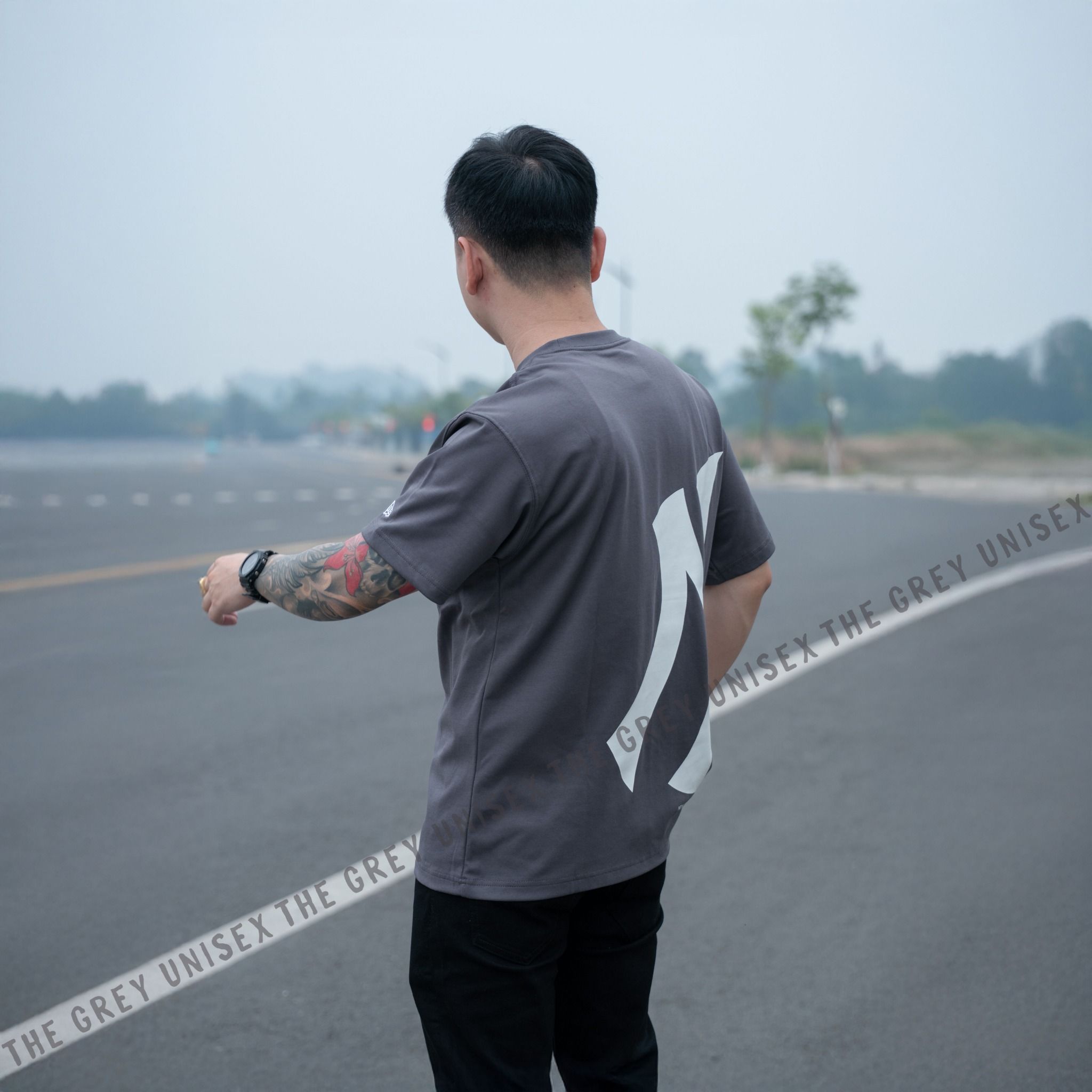  Tee NEW ERA Logo NY Thêu Xù 