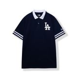  Polo NEW.ERA Logo LA Viền Tay 