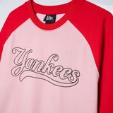  Tee NEW.ERA Logo NY Raglan 