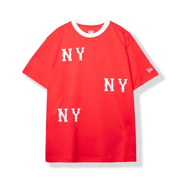  Tee NEW ERA Logo NY Phối Cổ 