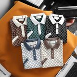  Polo G.U.C.C.I Phối Họa Tiết 