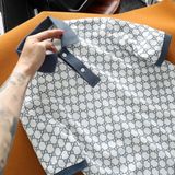  Polo G.U.C.C.I Phối Họa Tiết 