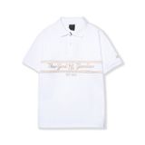  Polo NEW ERA Logo NY Nhũ Vàng 