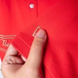  Polo NEW ERA Logo NY Nhũ Vàng 