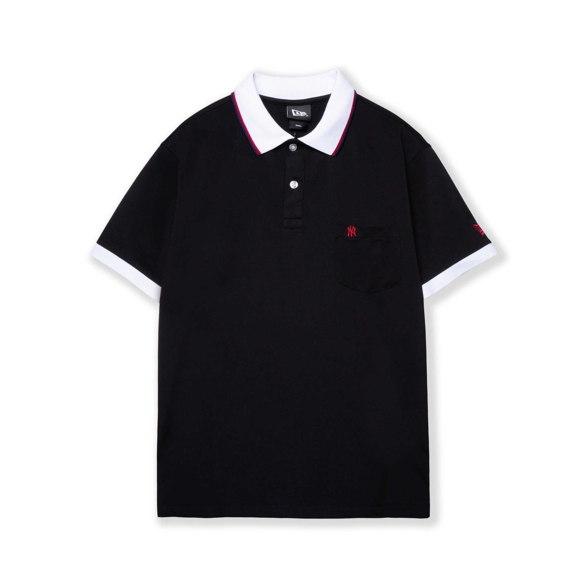  Polo NEW ERA Logo NY Phối Túi 
