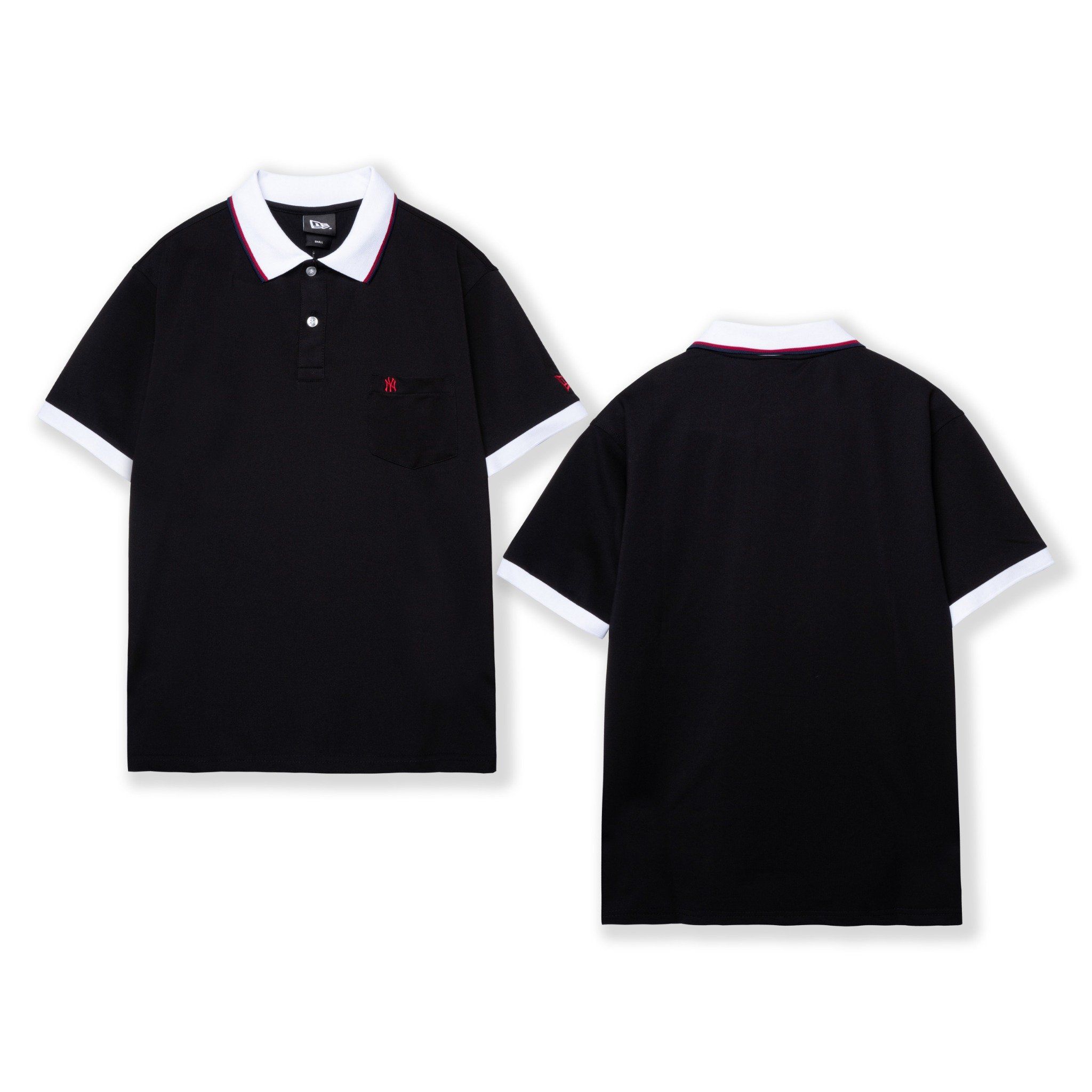  Polo NEW ERA Logo NY Phối Túi 
