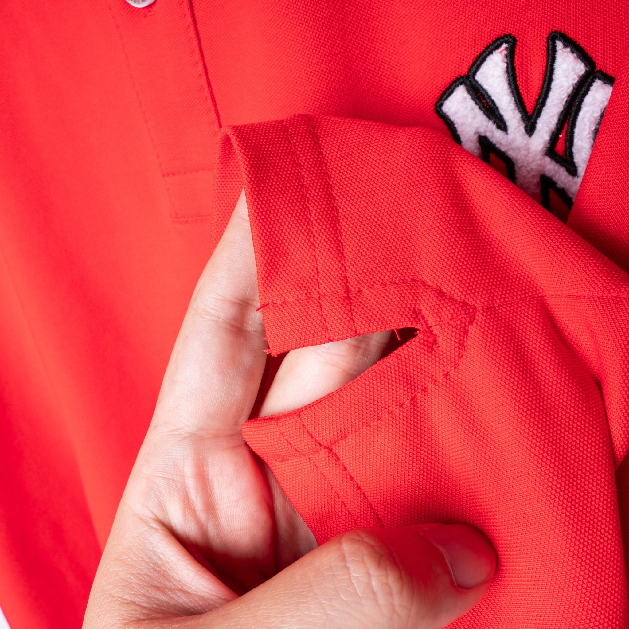  Polo NEW ERA Logo NY Xù Chữ 