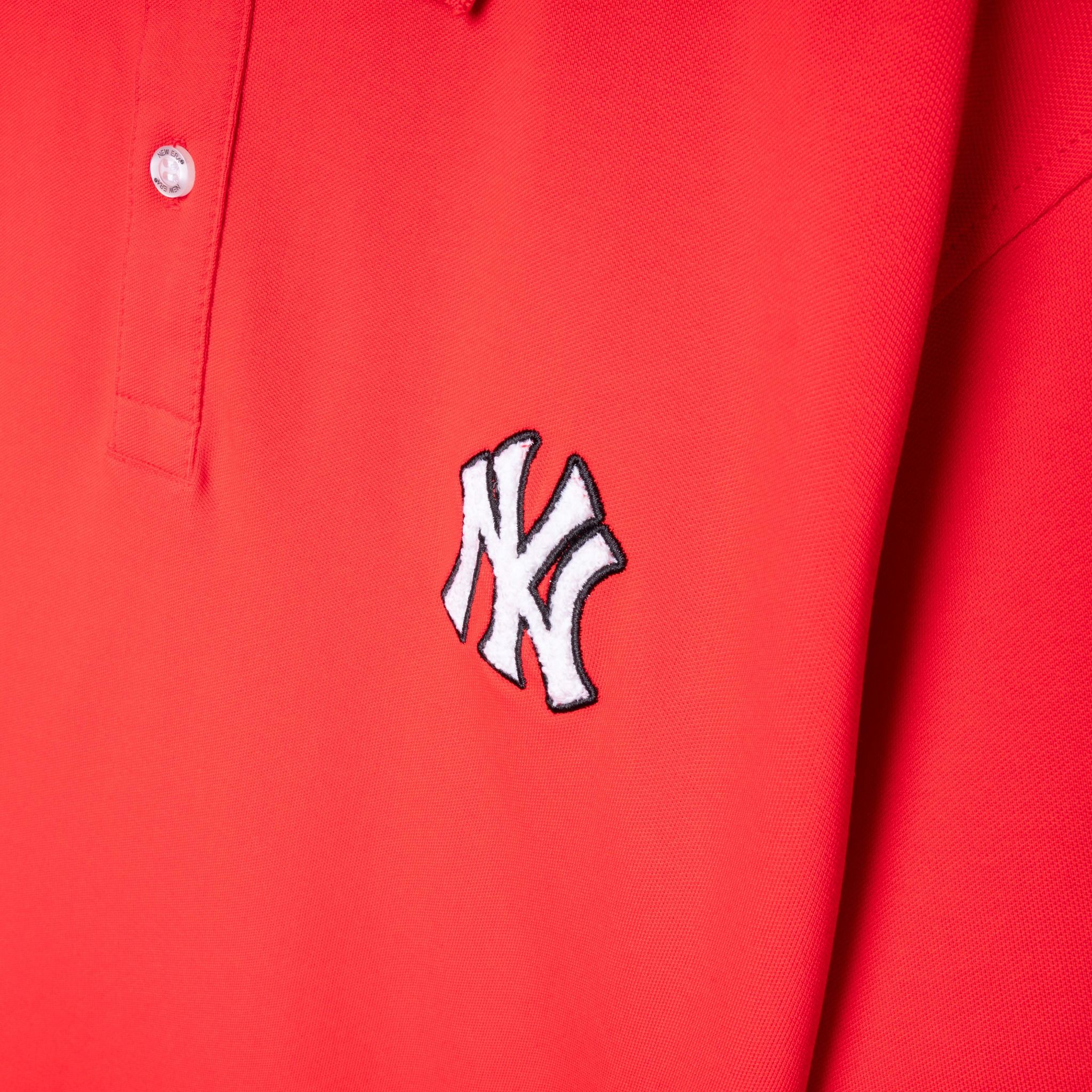  Polo NEW ERA Logo NY Xù Chữ 