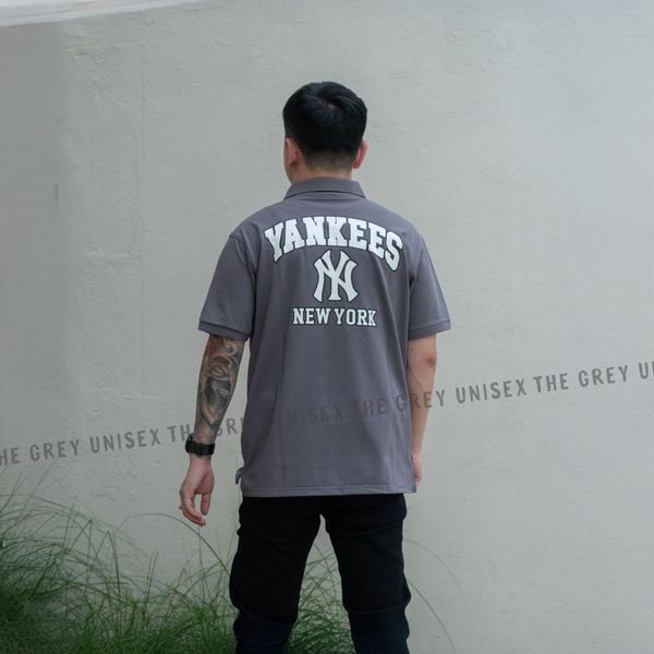  Polo NEW ERA Logo NY Xù Chữ 
