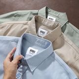  Sơmi Kaki UNDERNESS Phối Túi 