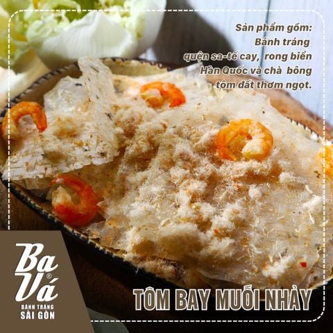  Bánh Tráng Tôm Bay Muối Nhảy 