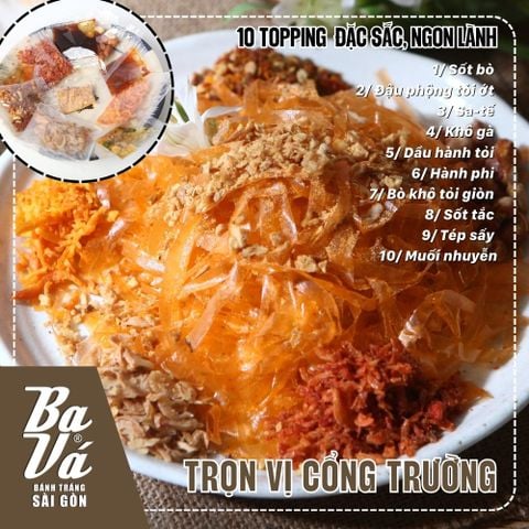  Bánh Tráng Trọn Vị Cổng Trường 