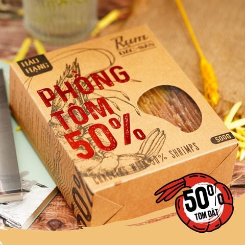  Bánh Phồng Tôm 50% Thượng Hạng 500g 