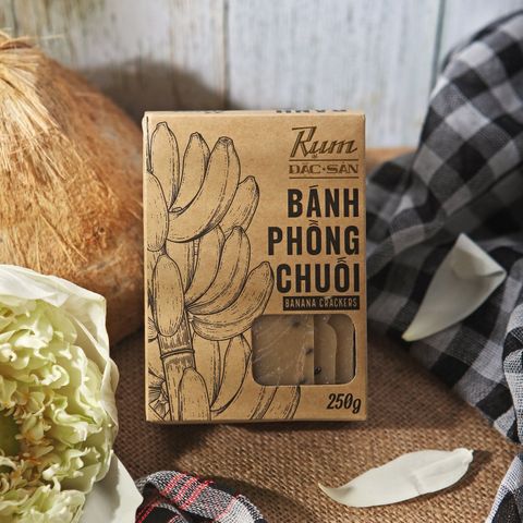  Bánh Phồng Chuối 250g 