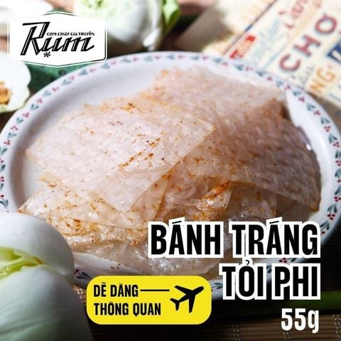  Bánh Tráng Quấn Quýt Tỏi Phi 