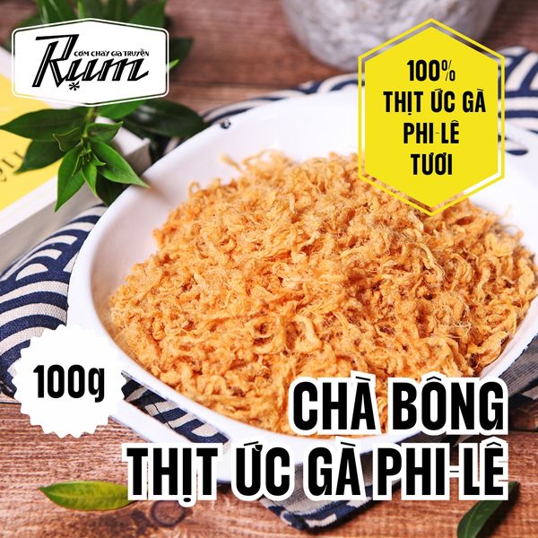  Chà bông gà phi lê  100 g 