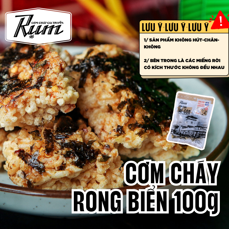 Cơm cháy rong biển 100gr