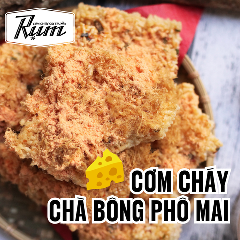  Cơm cháy chà bông phô mai 500gr(HỘP) 