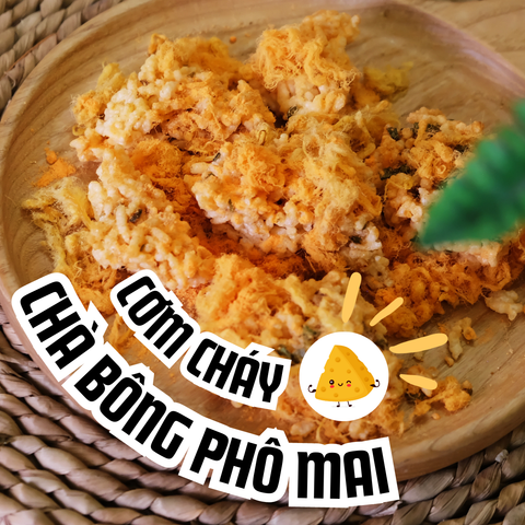  Cơm cháy chà bông phô mai 500gr 