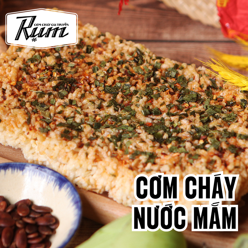 Cơm cháy nước mắm 400gr