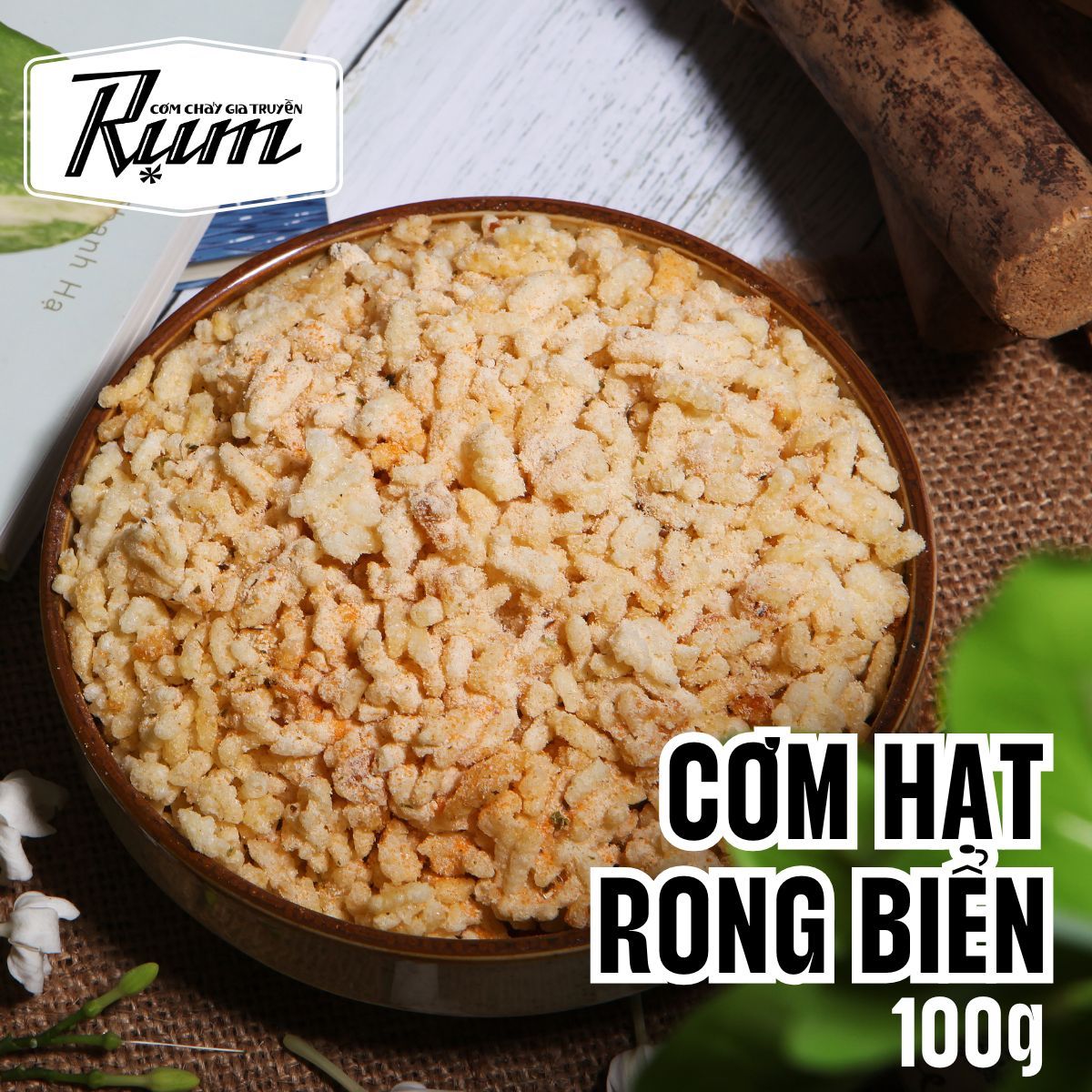 Cơm Hạt Rong Biển 100g