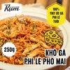 Khô gà lá chanh đẫm phô mai 250g