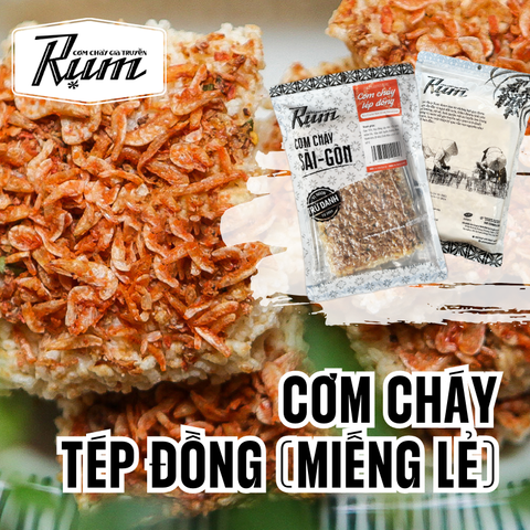  Cơm Cháy Tép Đồng 200g (Một Miếng Lẻ) 