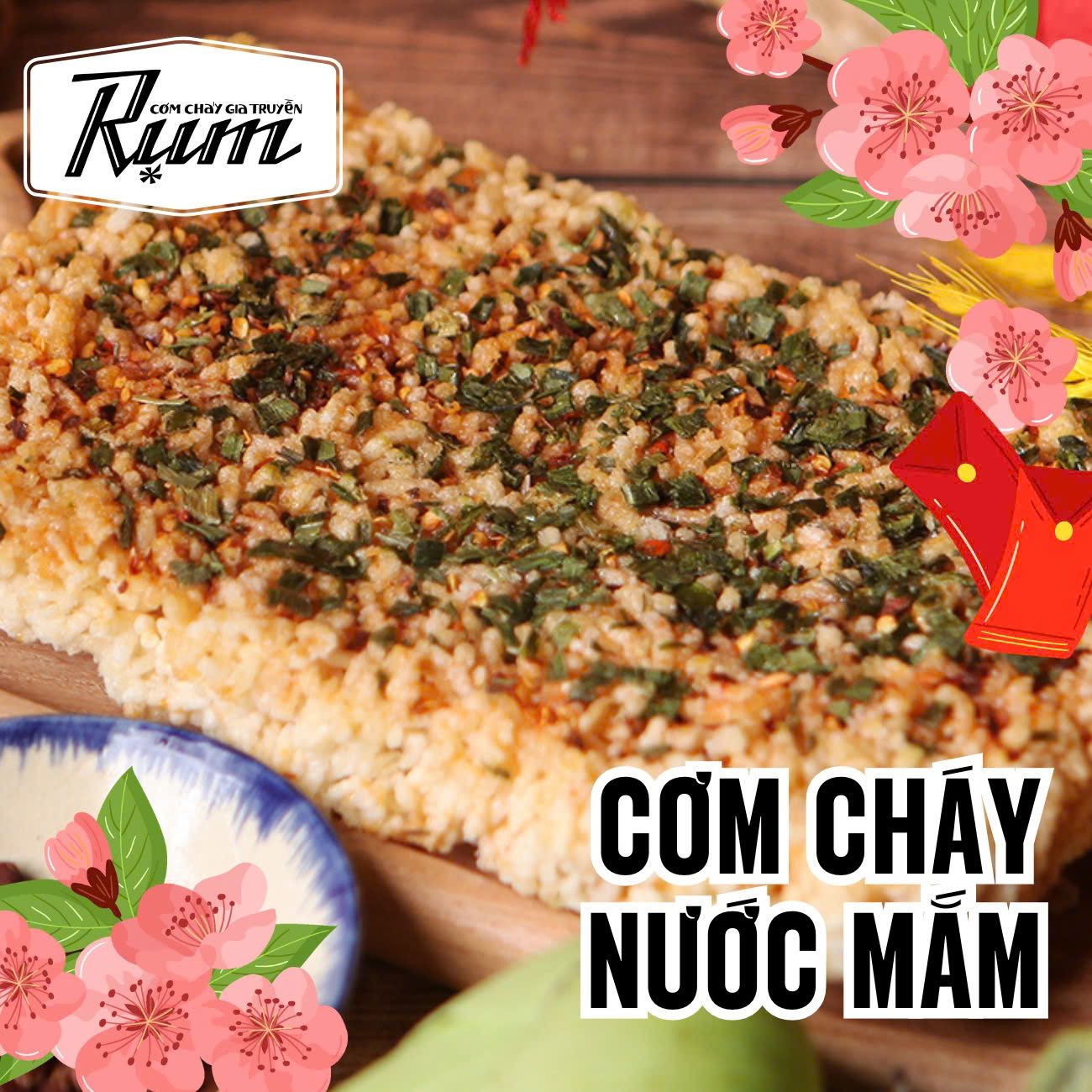 Cơm cháy nước mắm 400gr
