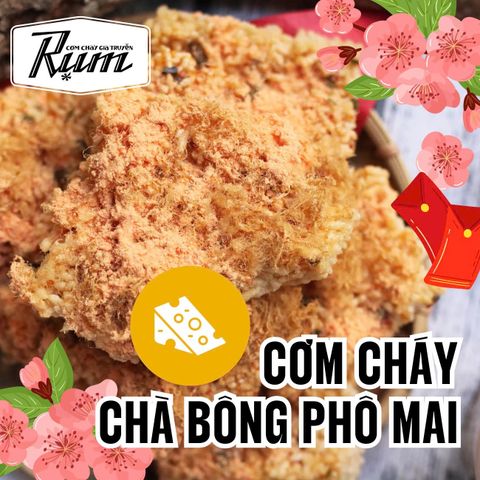  Cơm cháy chà bông phô mai 500gr(HỘP) 